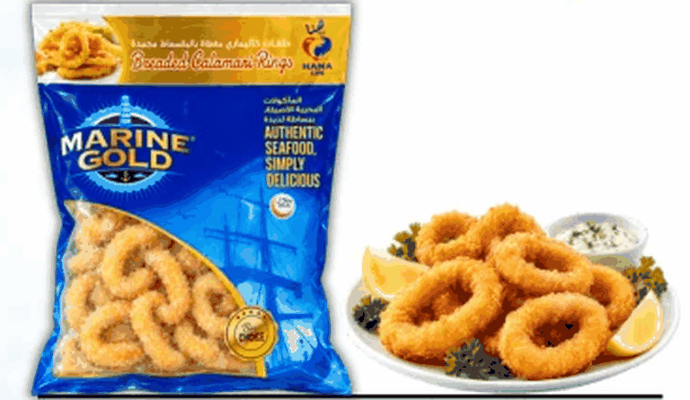 حلقات كلمار - Breaded Squid Rings